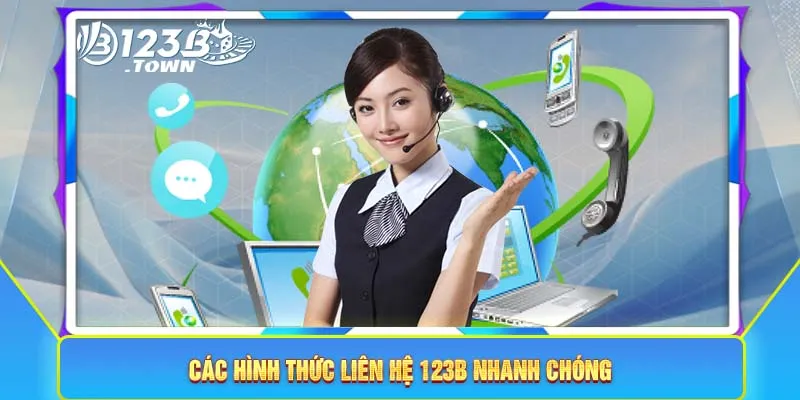 Liên hệ 123B theo kênh chat trực tiếp