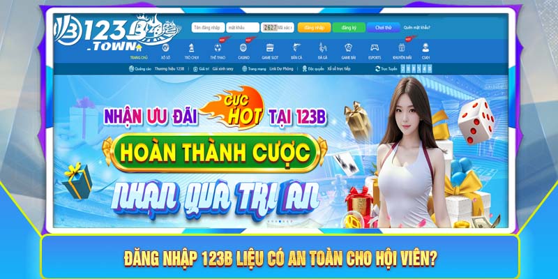 Đăng nhập 123B liệu có an toàn cho hội viên?